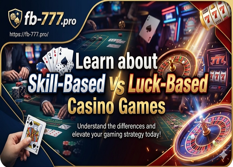 Learn about Skill-Based vs Luck-Based Casino Games